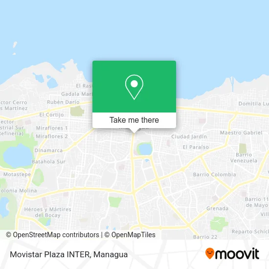 Movistar Plaza INTER map