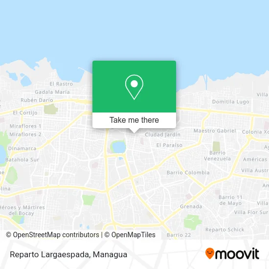 Reparto Largaespada map