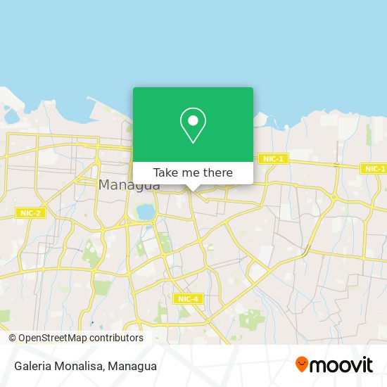 Galeria Monalisa map