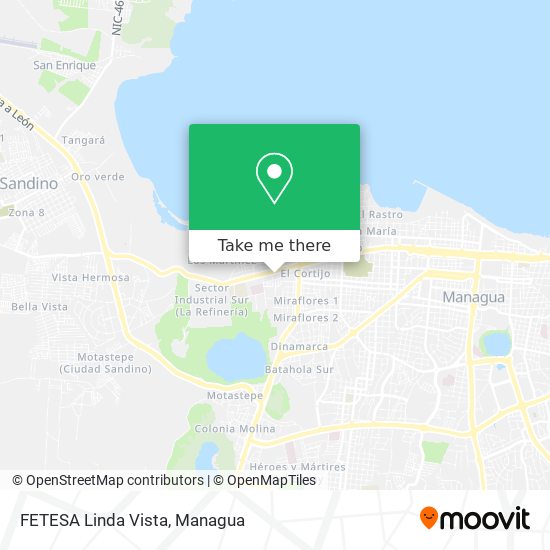 FETESA Linda Vista map