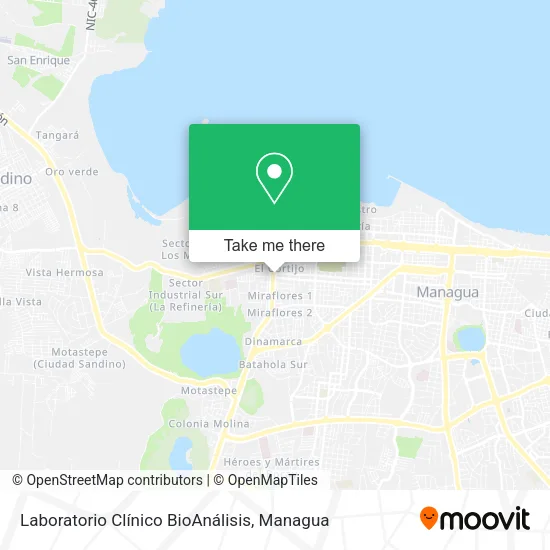 Laboratorio Clínico BioAnálisis map