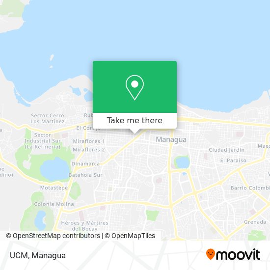 UCM map