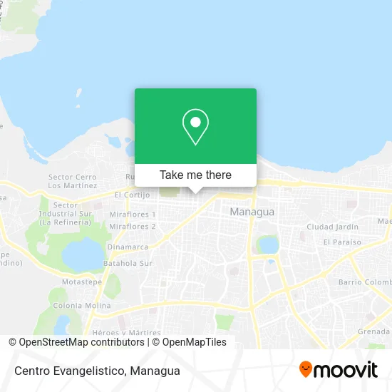 Centro Evangelistico map