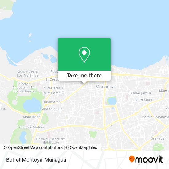 Buffet Montoya map