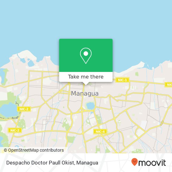Despacho Doctor Paull Okist map