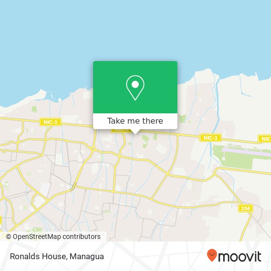 Ronalds House map