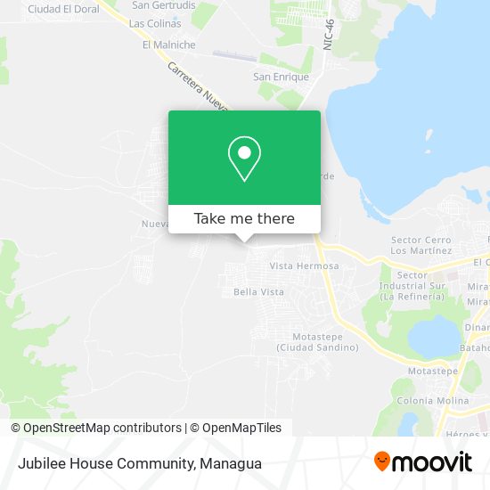 Jubilee House Community map