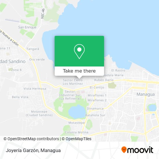 Joyería Garzón map