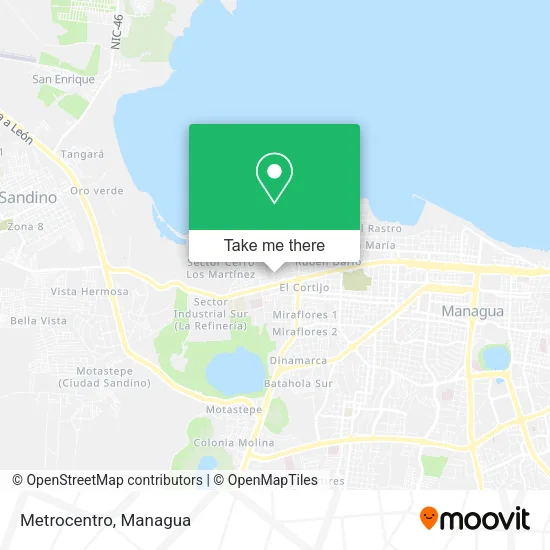 Metrocentro map