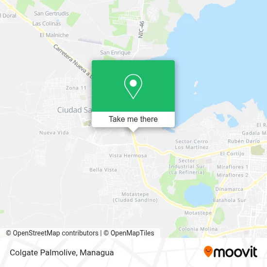 Colgate Palmolive map