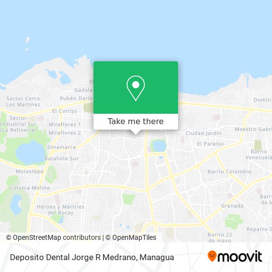 Deposito Dental Jorge R Medrano map