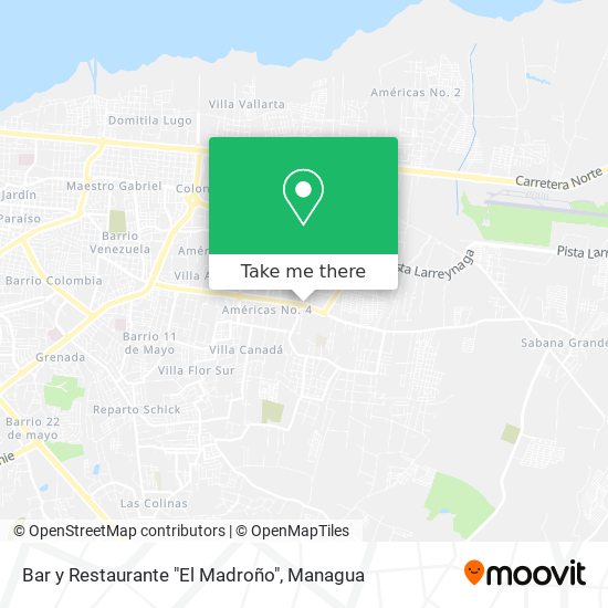 Bar y Restaurante "El Madroño" map
