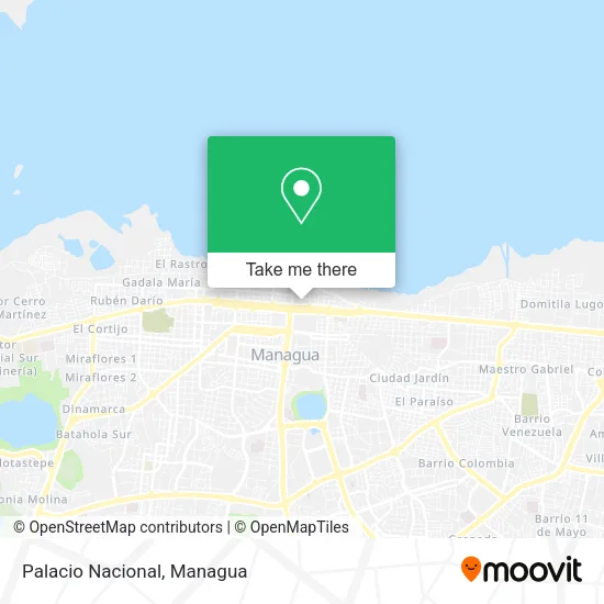 Palacio Nacional map