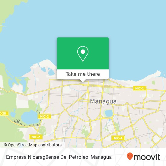 Empresa Nicaragüense Del Petroleo map