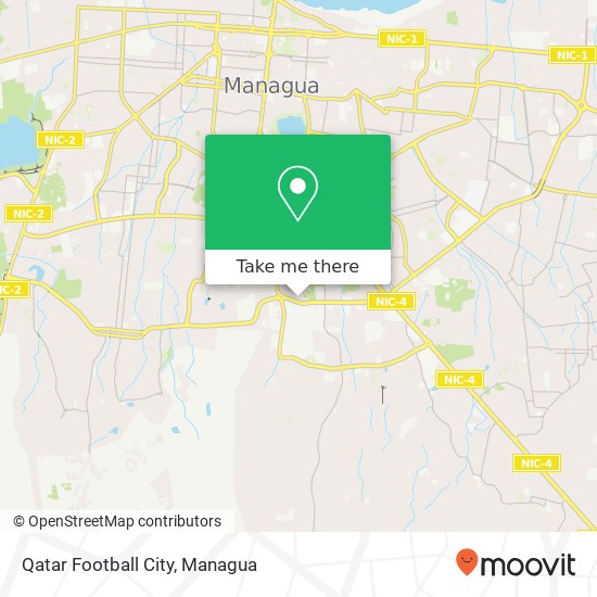 Qatar Football City map
