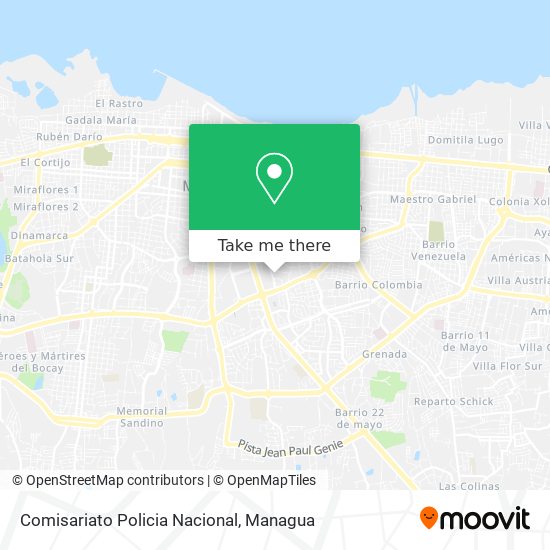Comisariato Policia Nacional map