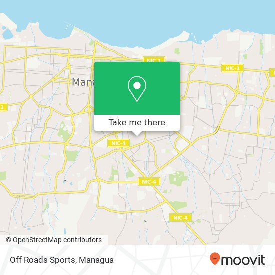 Off Roads Sports map