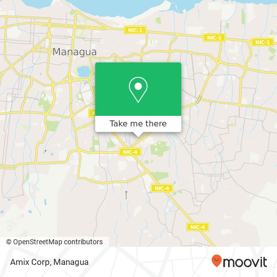 Amix Corp map