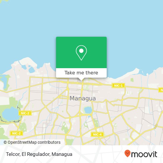 Telcor, El Regulador map