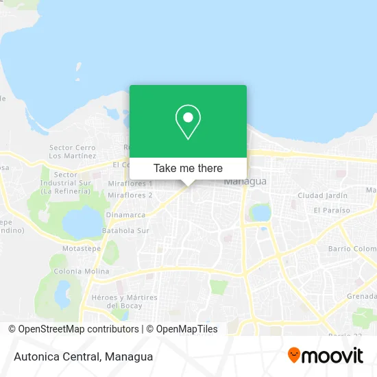 Autonica Central map