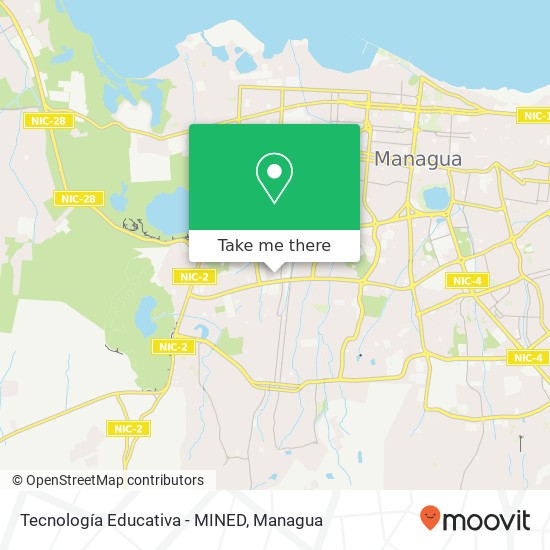 Tecnología Educativa - MINED map