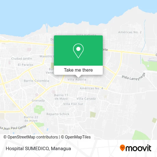 Mapa de Hospital SUMEDICO