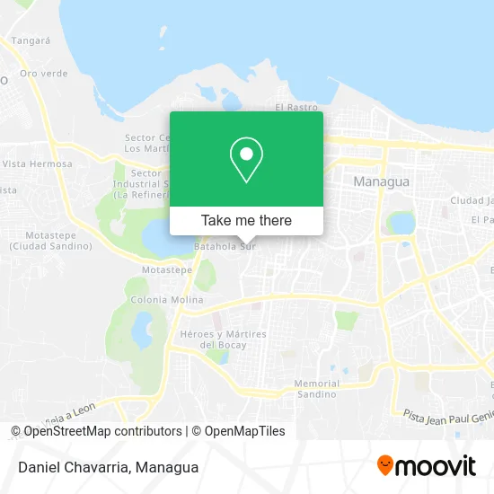 Daniel Chavarria map