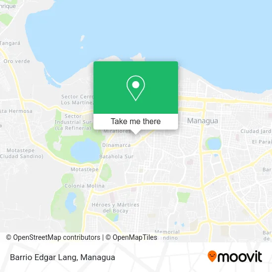 Mapa de Barrio Edgar Lang