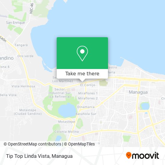 Tip Top Linda Vista map