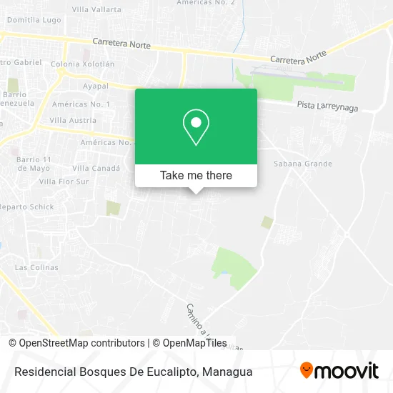 Residencial Bosques De Eucalipto map
