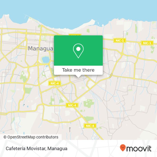 Cafetería Movistar map