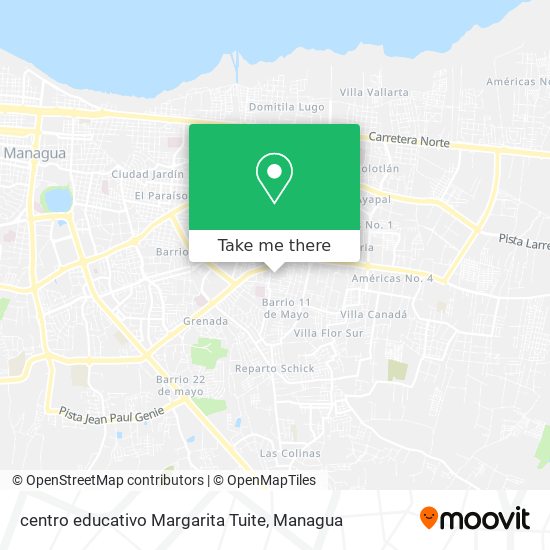 centro educativo Margarita Tuite map