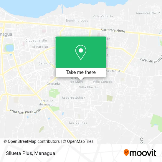 Mapa de Silueta Plus