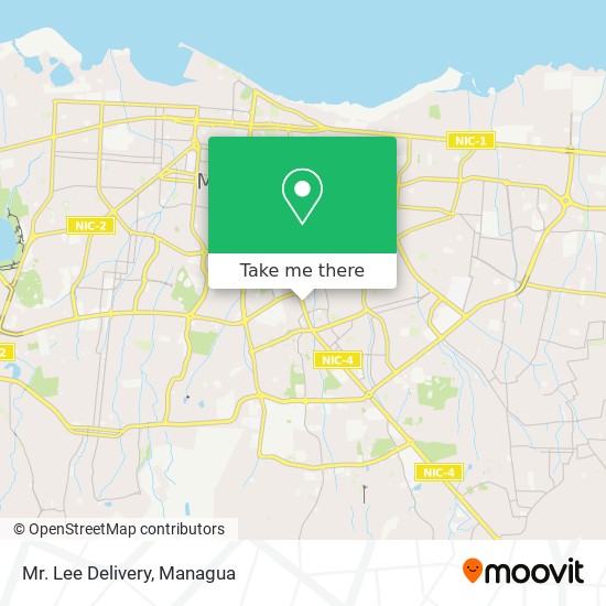 Mr. Lee Delivery map