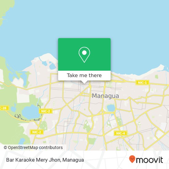 Bar Karaoke Mery Jhon map