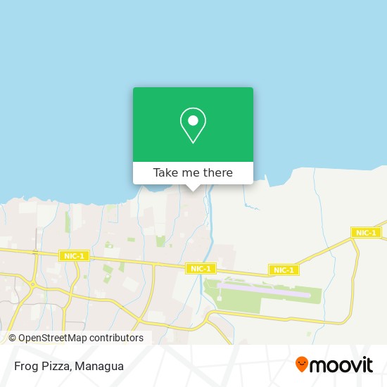 Frog Pizza map