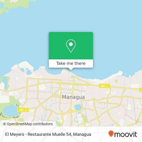 El Meyers - Restaurante Muelle 54 map