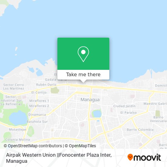 Airpak Western Union ||Fonocenter Plaza Inter map