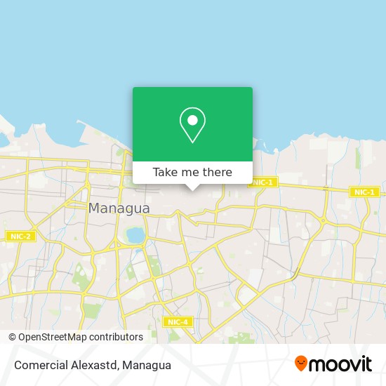 Comercial Alexastd map