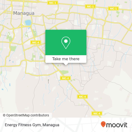 Energy Fitness Gym map
