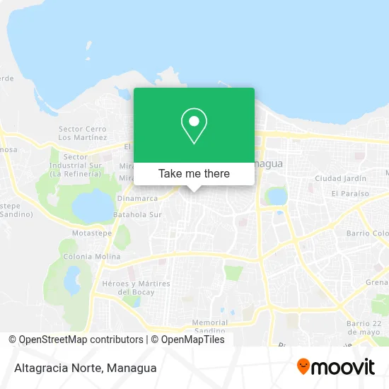 Altagracia Norte map