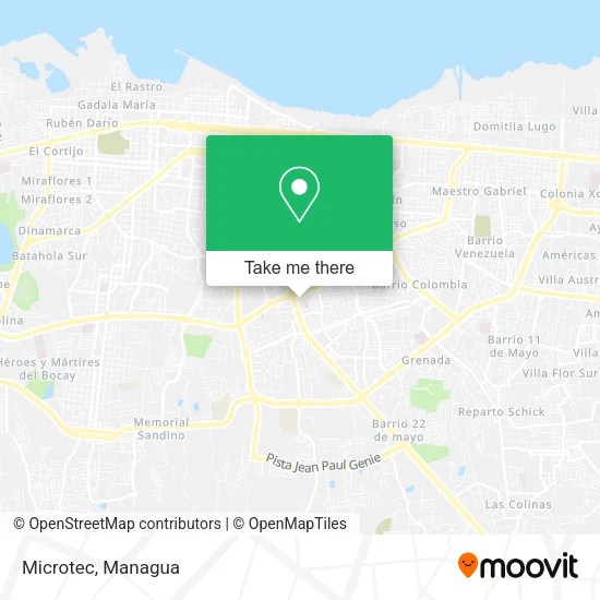 Mapa de Microtec
