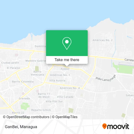 GanBei map