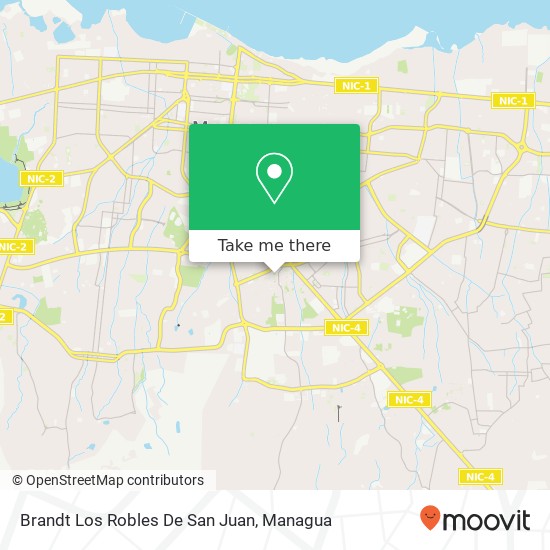 Brandt Los Robles De San Juan map