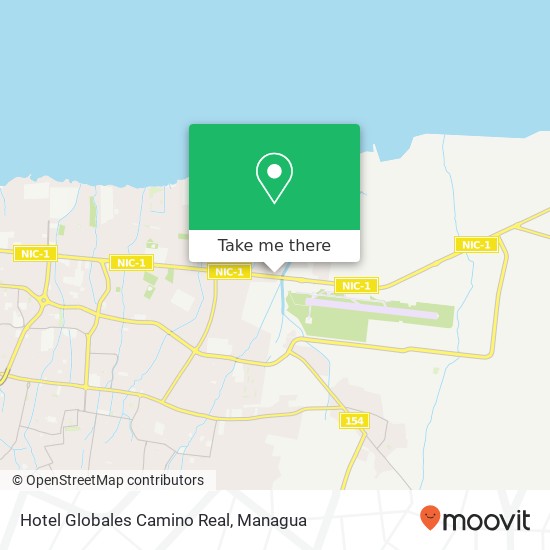 Hotel Globales Camino Real map