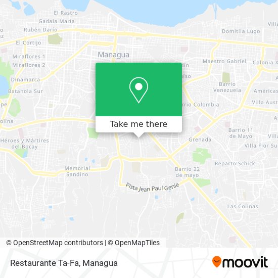 Restaurante Ta-Fa map
