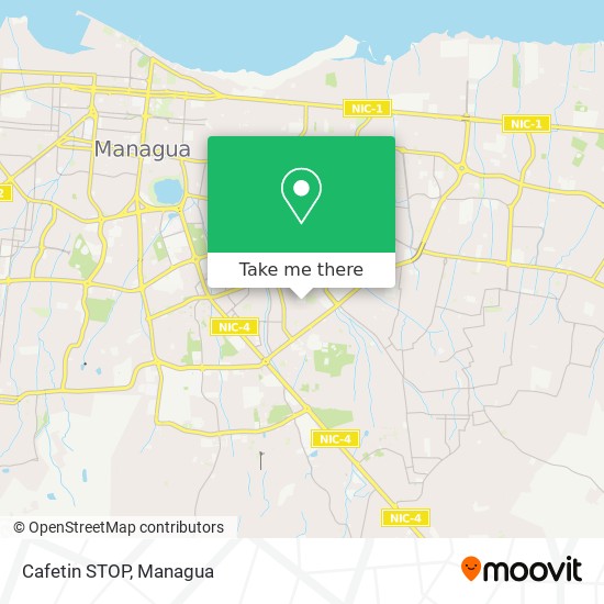 Cafetin STOP map