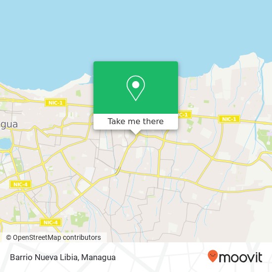 Barrio Nueva Libia map