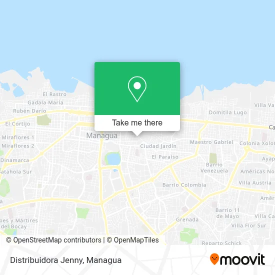 Distribuidora Jenny map