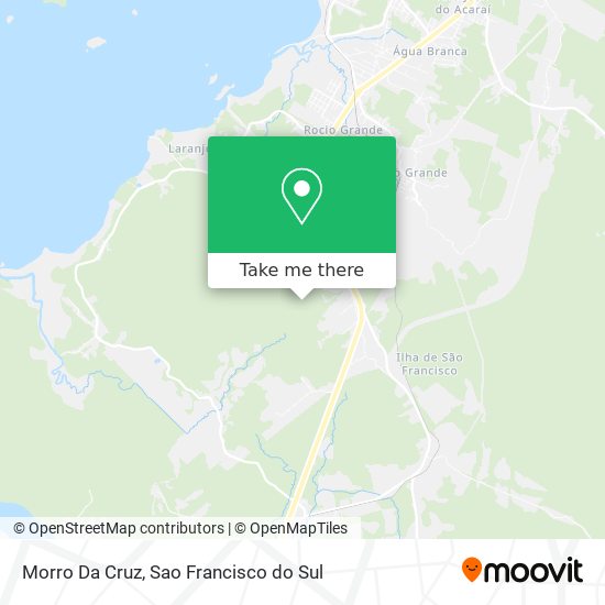 Mapa Morro Da Cruz